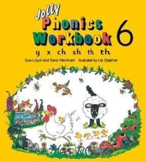 ■ Jolly Phonics Workbook 6 - Old Edition