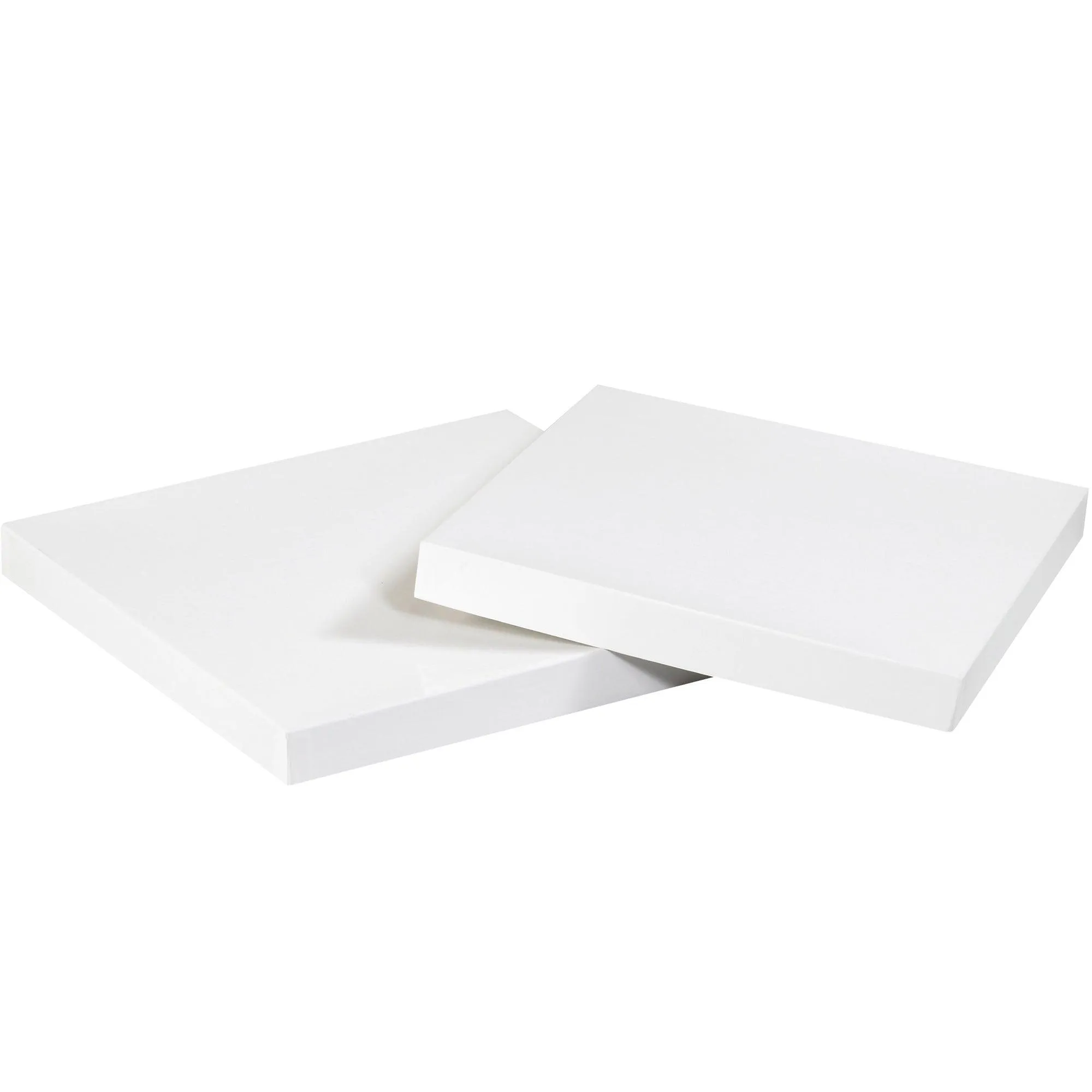 4 x 4" White Deluxe Gift Box Lids