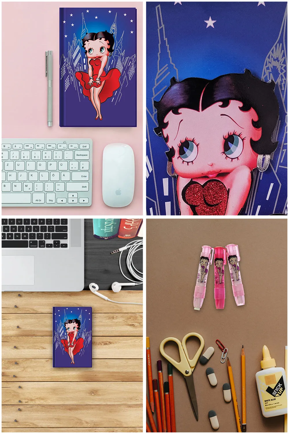 Betty Boop Manhattan Design Stationery Gift Set