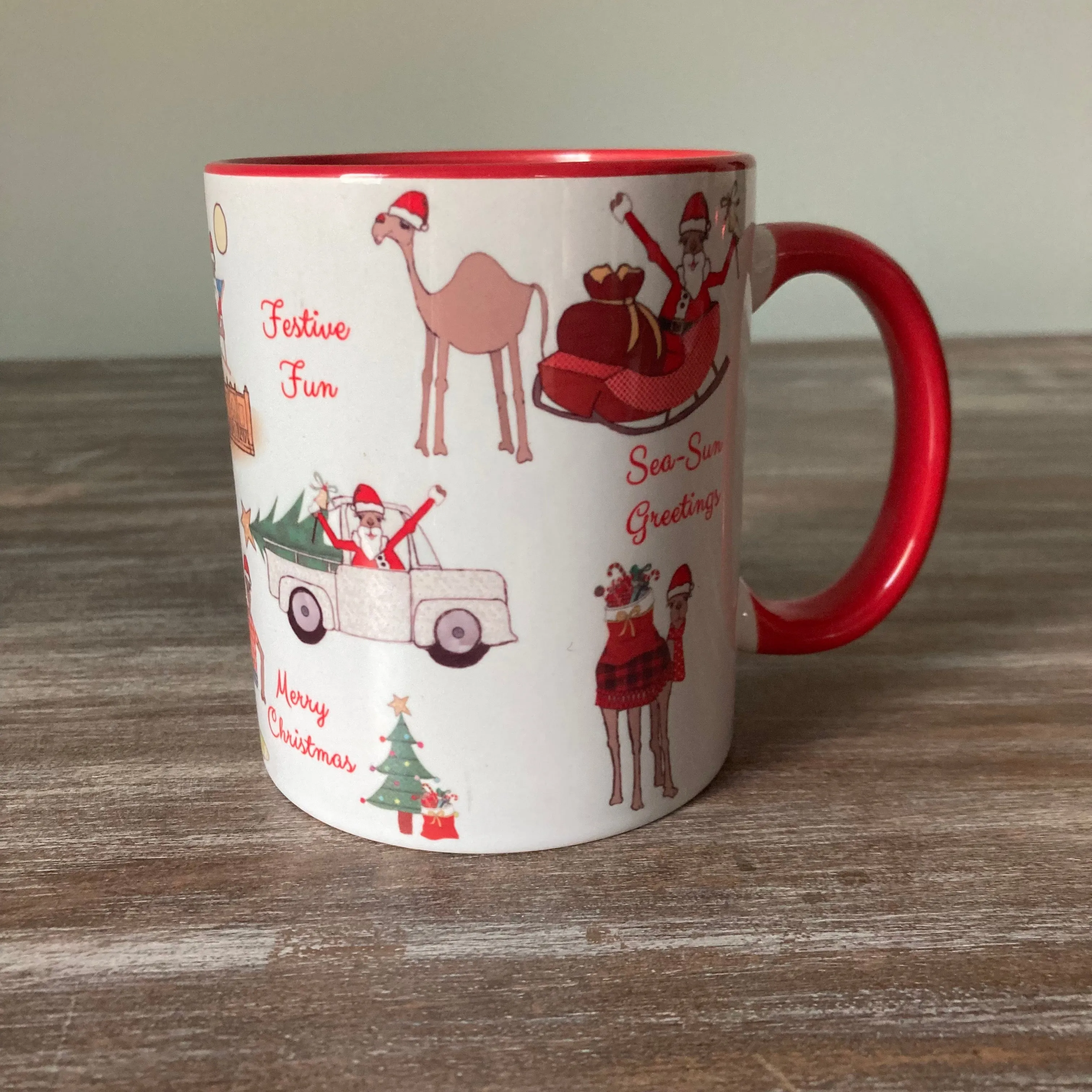 Camel Festive Fun Mug