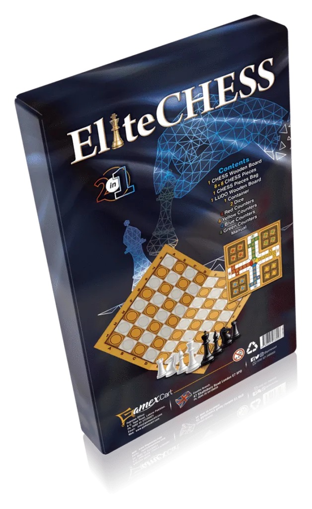 Chess Board Game 2 in 1-7602