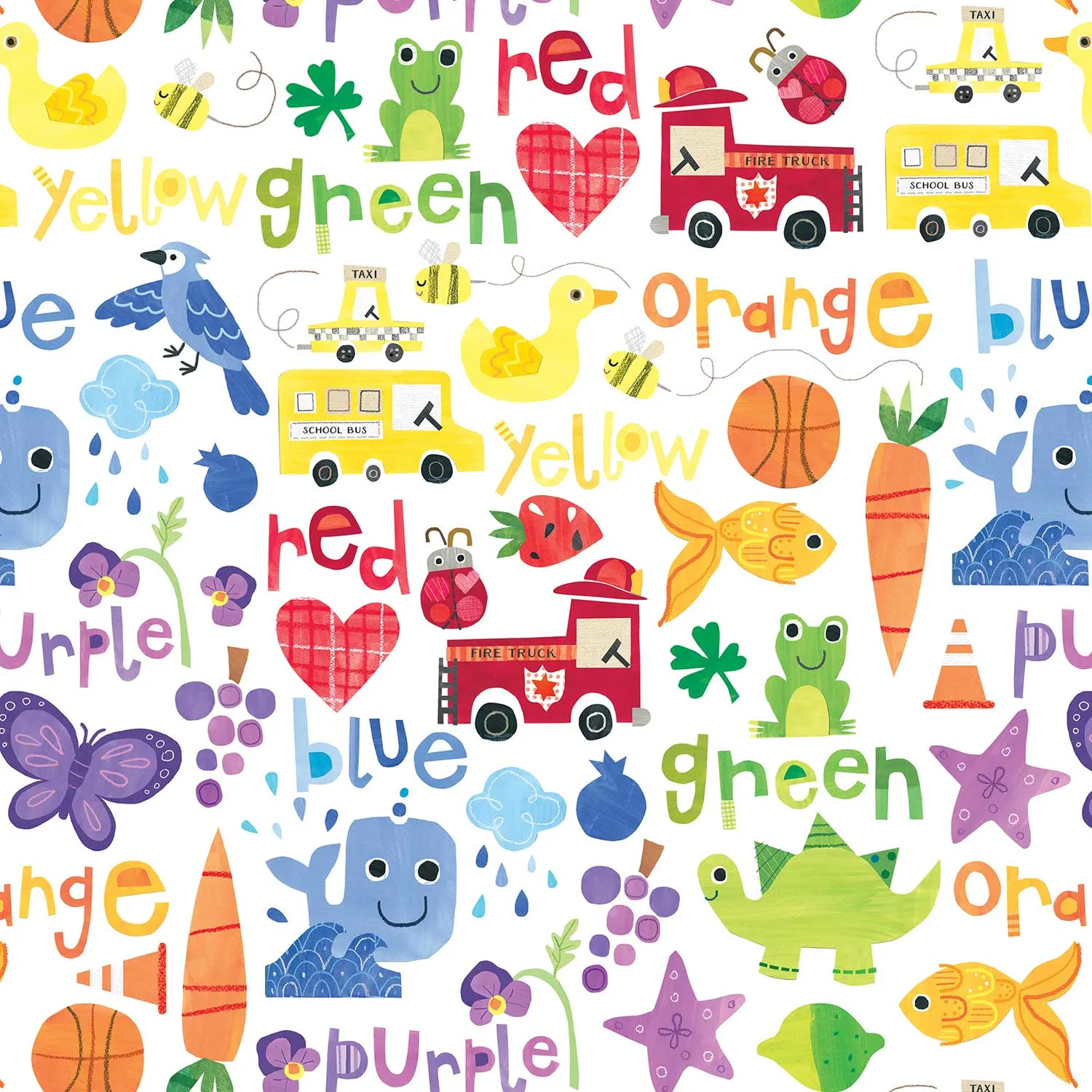 Colors Kids Gift Wrap