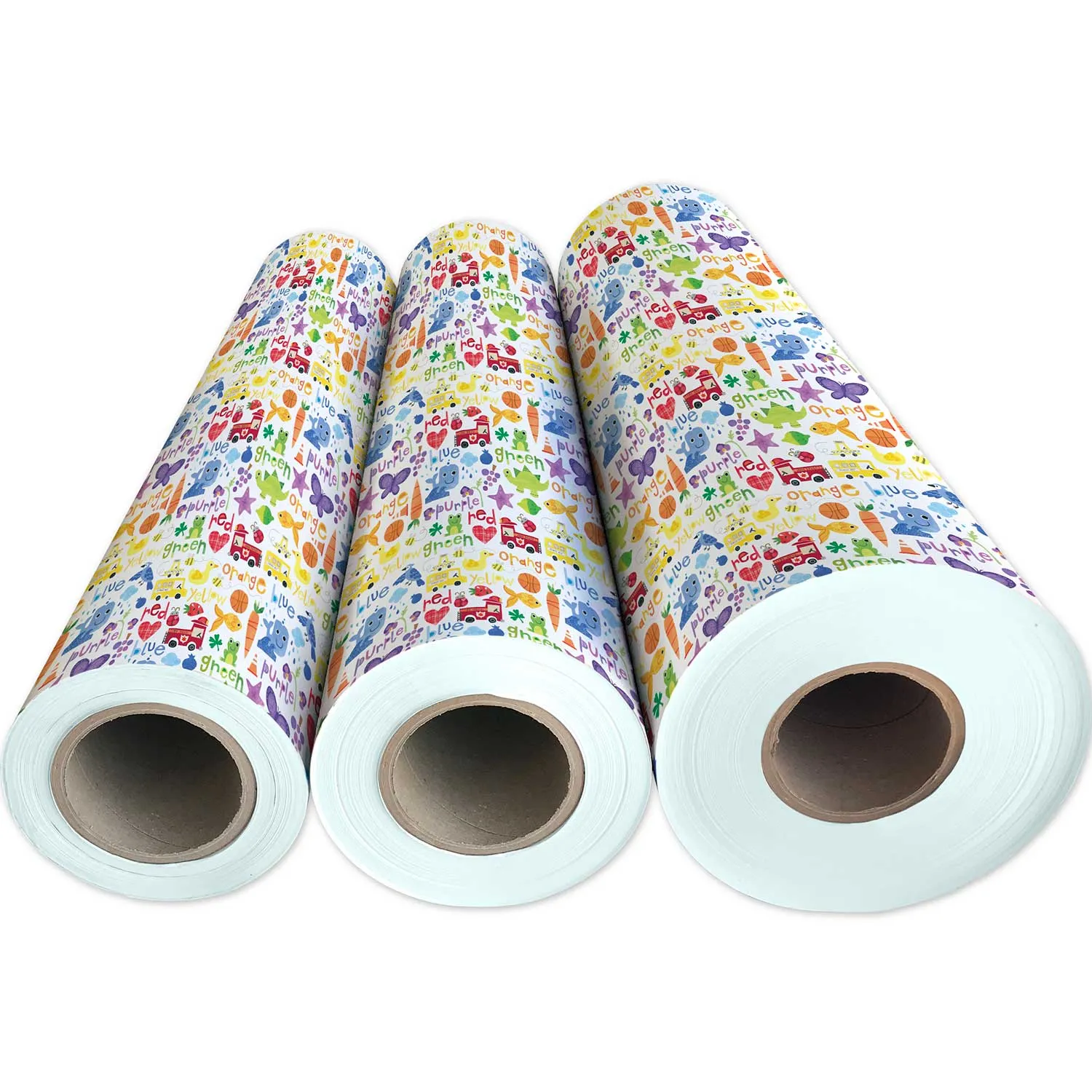 Colors Kids Gift Wrap