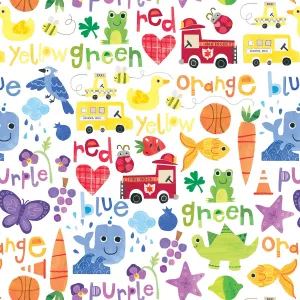 Colors Kids Gift Wrap