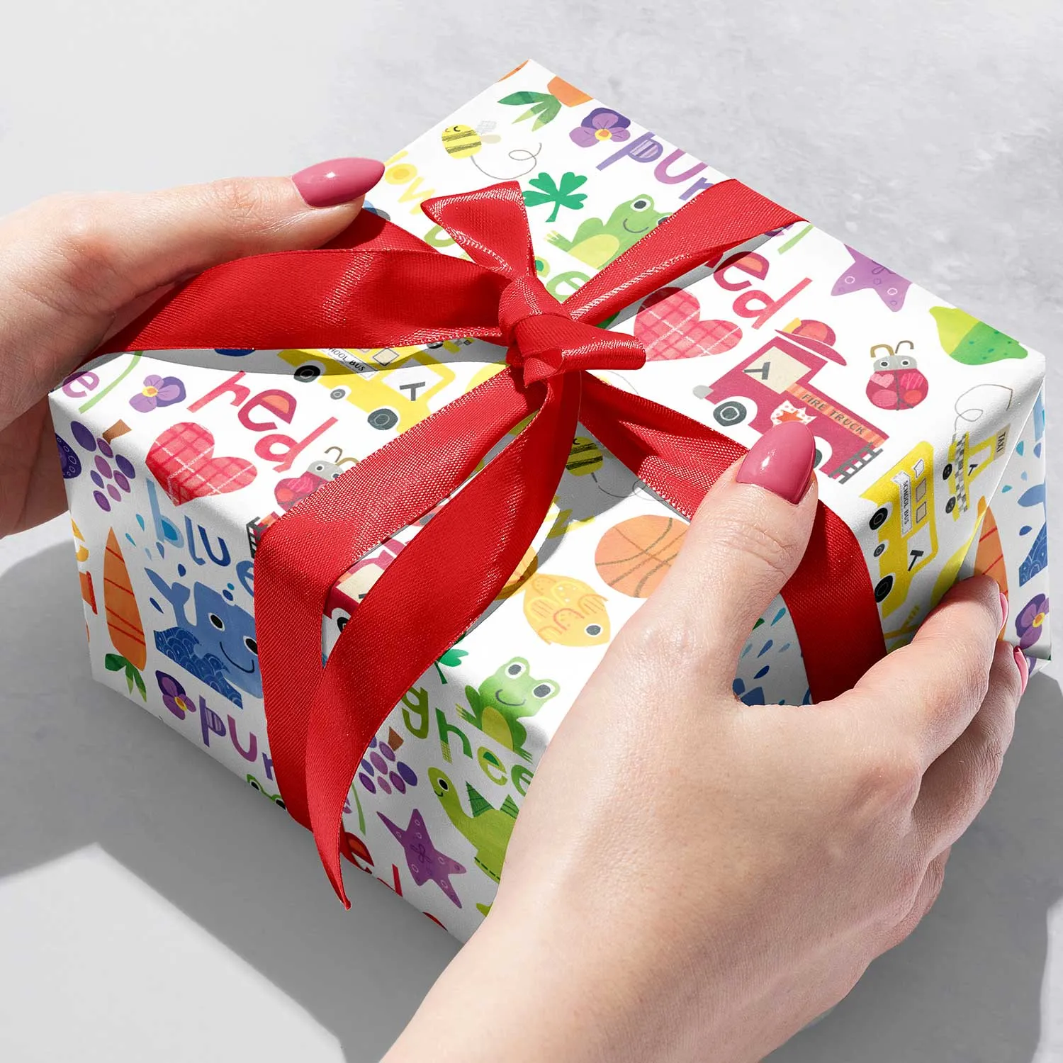 Colors Kids Gift Wrap