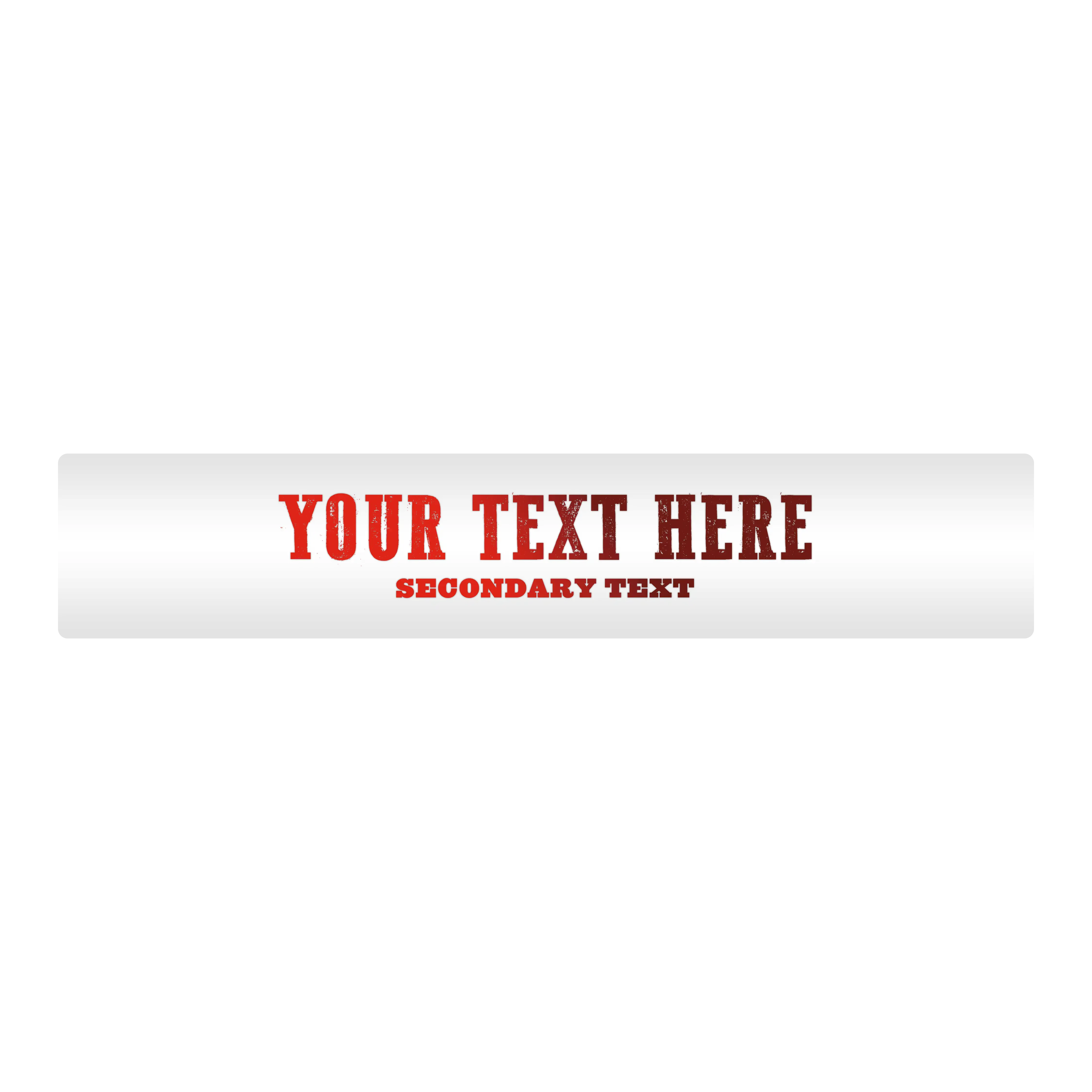 Customizable Designer Rod Decals - Old West