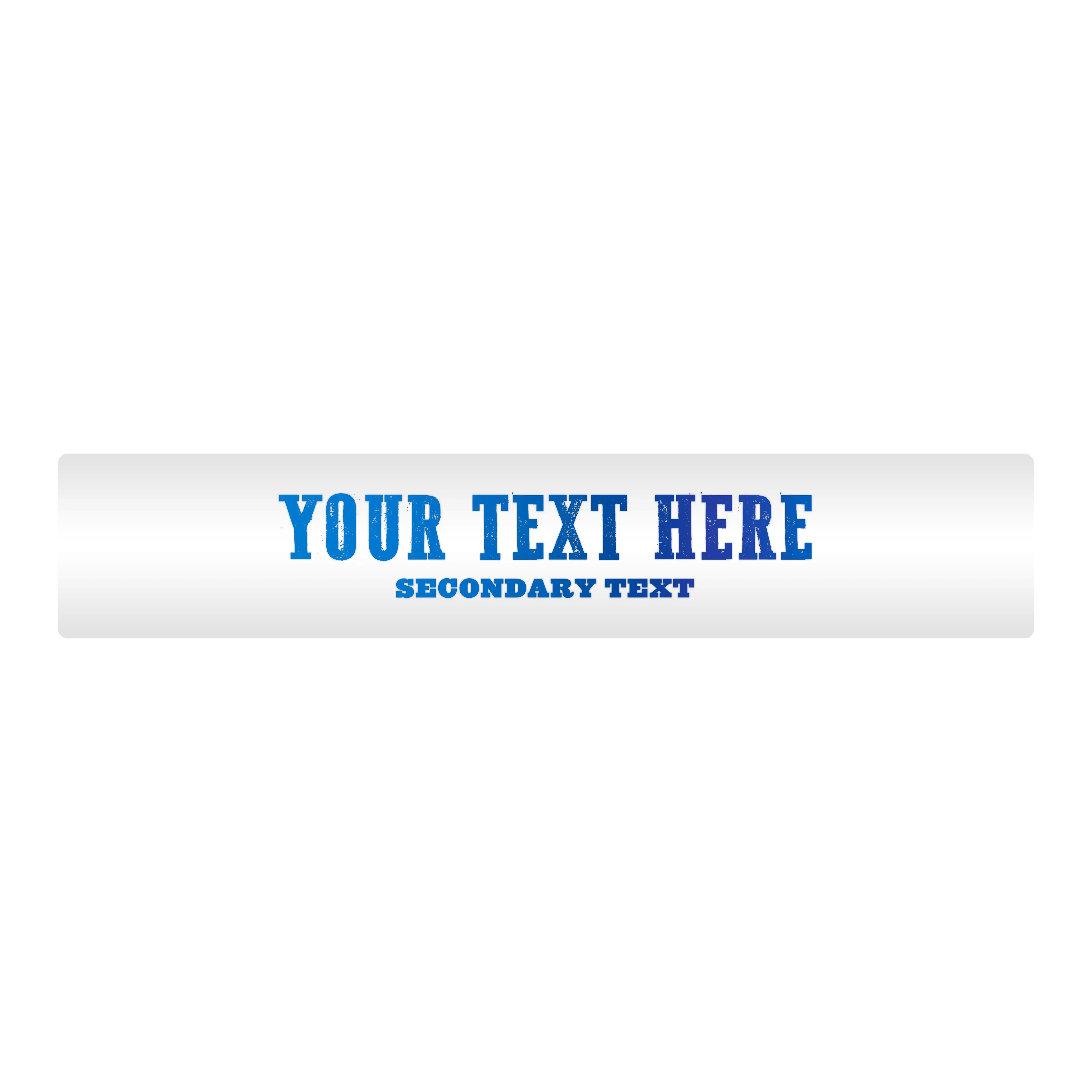 Customizable Designer Rod Decals - Old West
