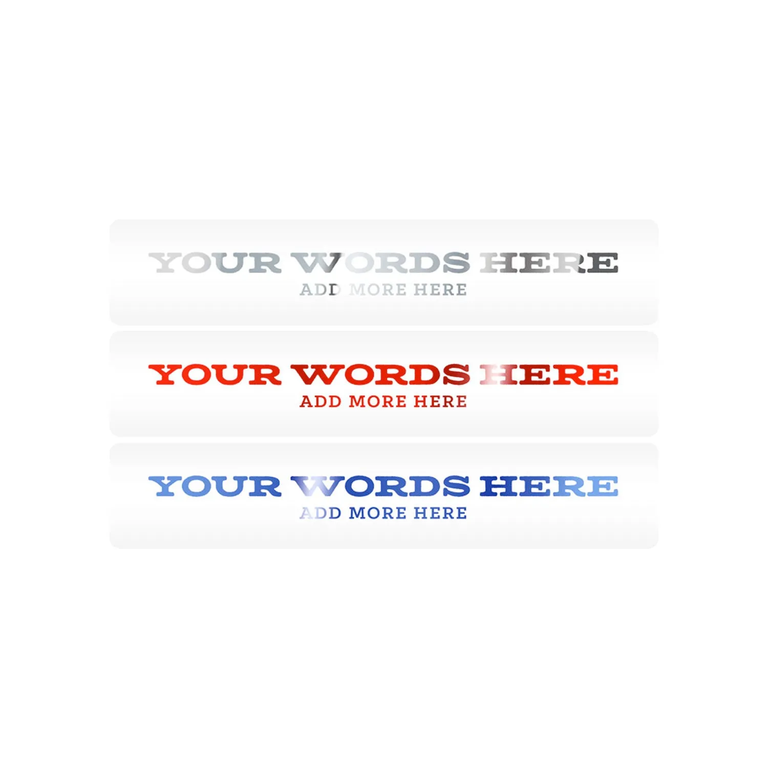 Customizable Designer Rod Decals - Vintage