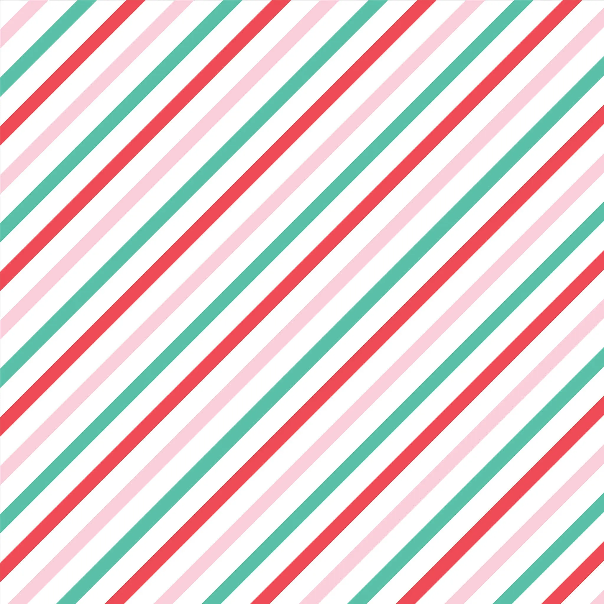 Diagonal Stripes Gift Wrap Sheet
