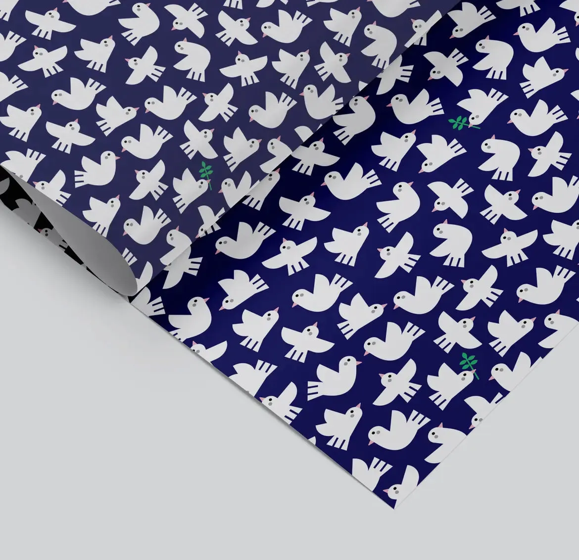 Doves Christmas Gift Wrap