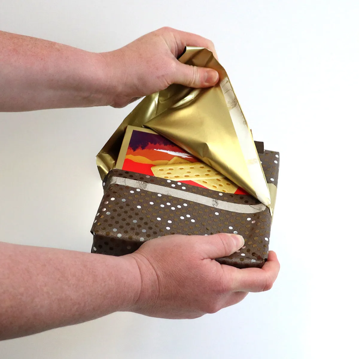 Extravagant Bronze Gold Doublesided Counter Roll