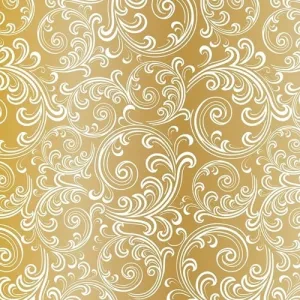 Golden Scrolls 9 Foot Jumbo Wrapping Paper Roll