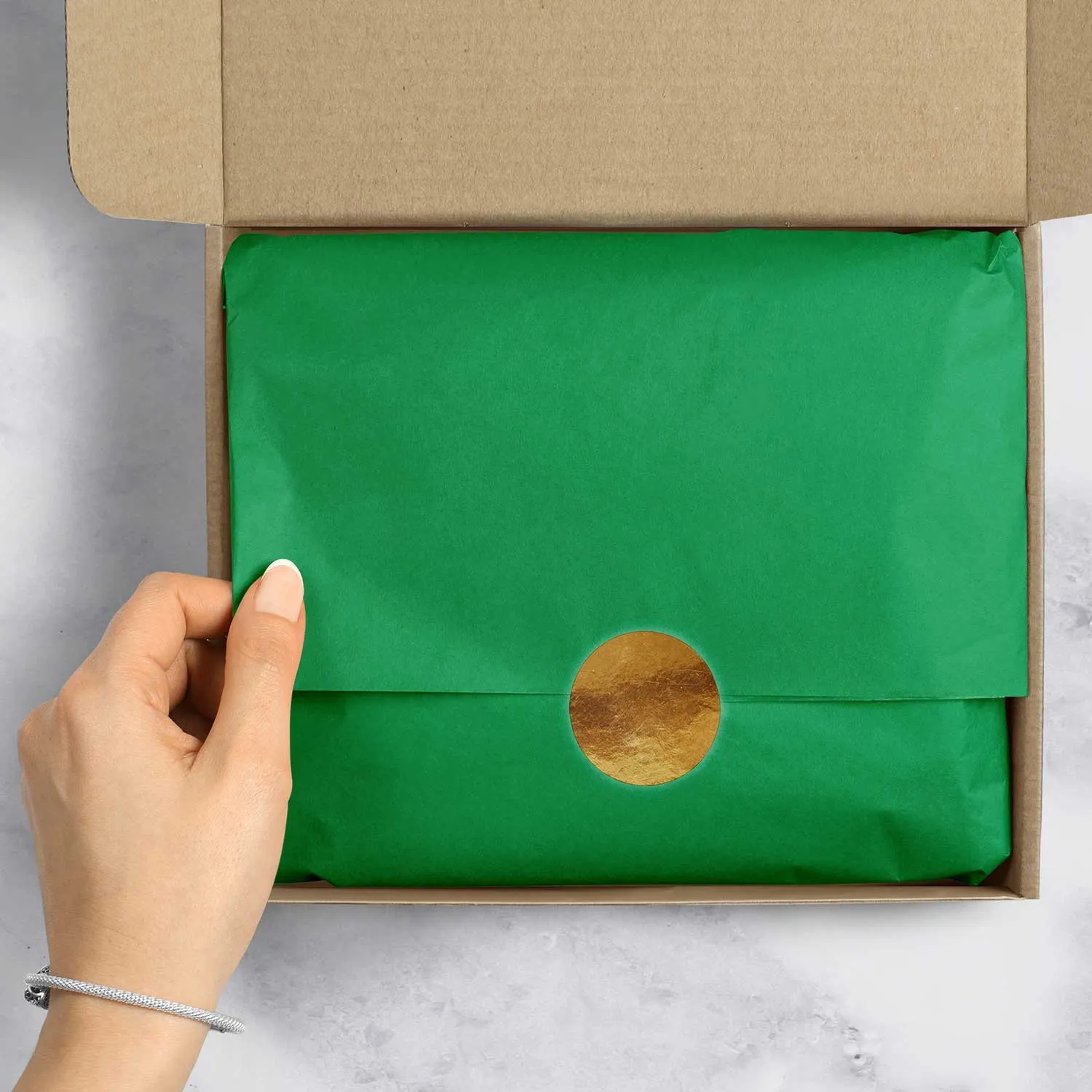 Green Gift Tissue Paper