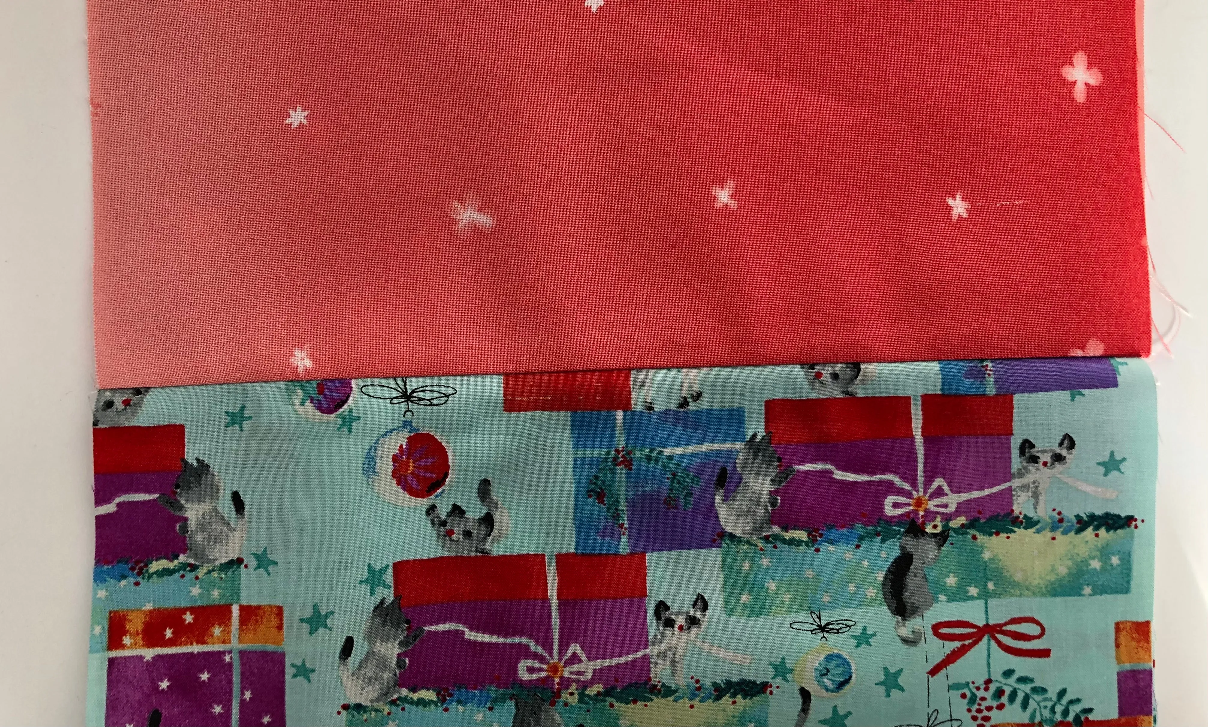 Grey Kittens Reusable Fabrics Drawstring Gift Bags
