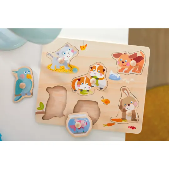 HABA Clutching Puzzle Family Pets