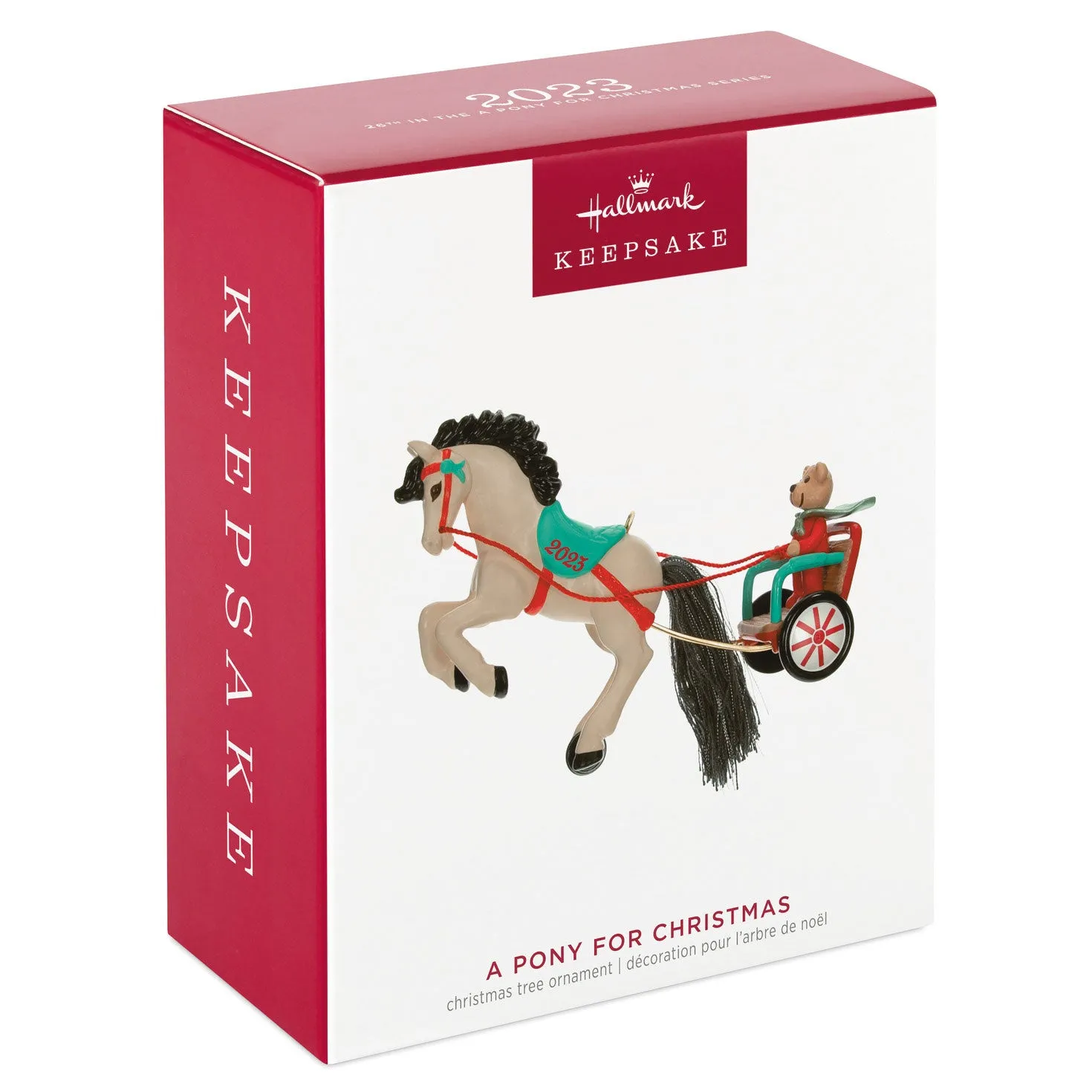 Hallmark A Pony for Christmas 2023 Ornament