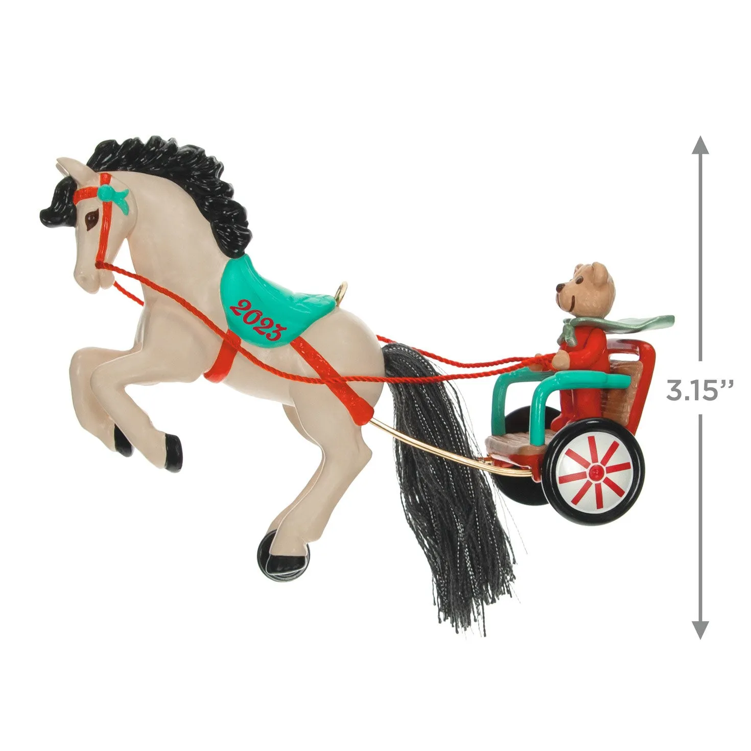 Hallmark A Pony for Christmas 2023 Ornament