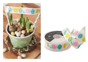 Happy Easter Eggs - Easter Satin Ribbon