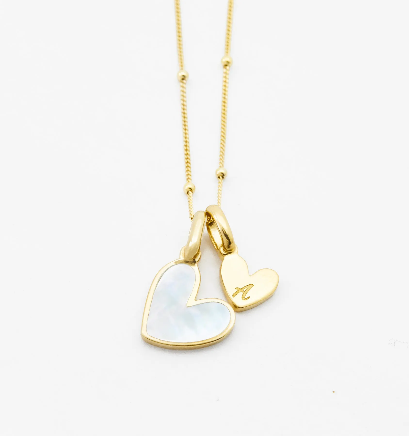 Heart Necklace Set