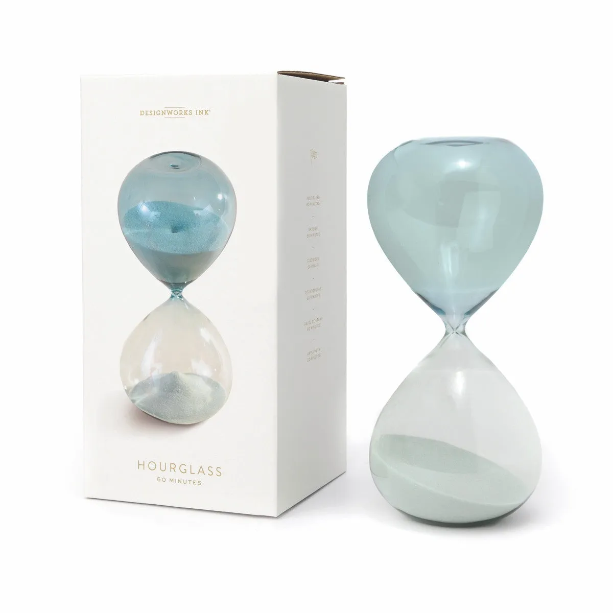 Hourglass (1 Hr) Boxed - Seaglass Ombre