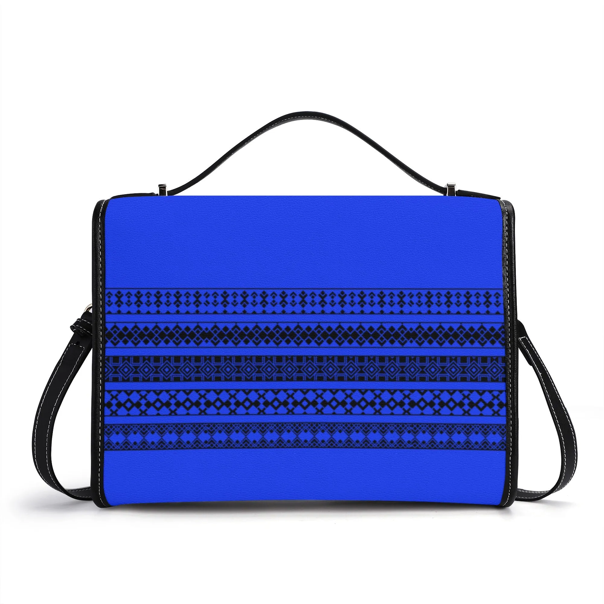 Jerusalem Elegant Shoulder Bag - Blue Velvet