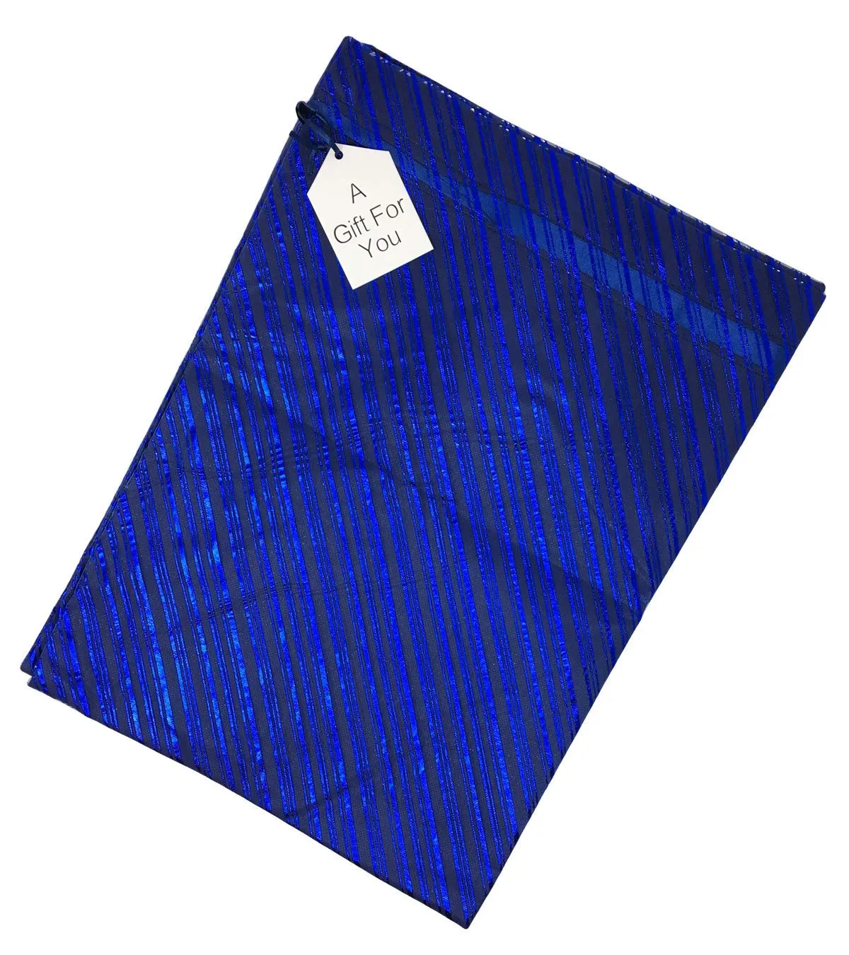 K-Kraft Giant Blue Gift Bag (26 x 35.5 inches) Reusable Easy-to-Use to easily wrap large presents or store wrapping paper and Christmas decorations