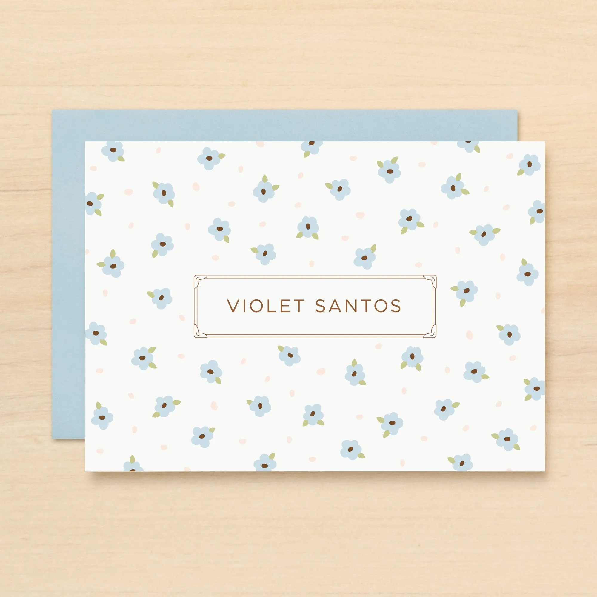 Larkspur Personalized Stationery
