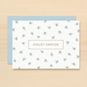 Larkspur Personalized Stationery