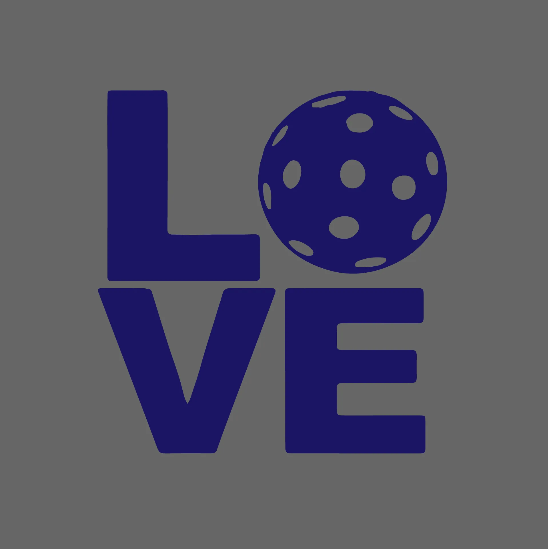 LOVE With Pickleball | Pickleball Car Decal And Pickleball Sticker | Customizable Color