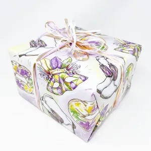 Mardi Gras Gift Wrap