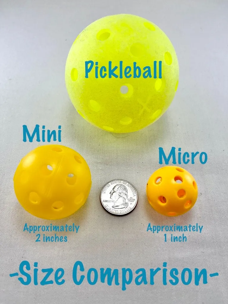 Mini Pickleballs Christmas Flashing Necklace | Pickleball Christmas Gifts And Decor