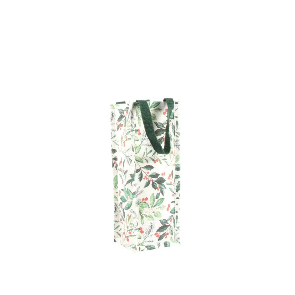 Mistletoe Wine Bottle Bag