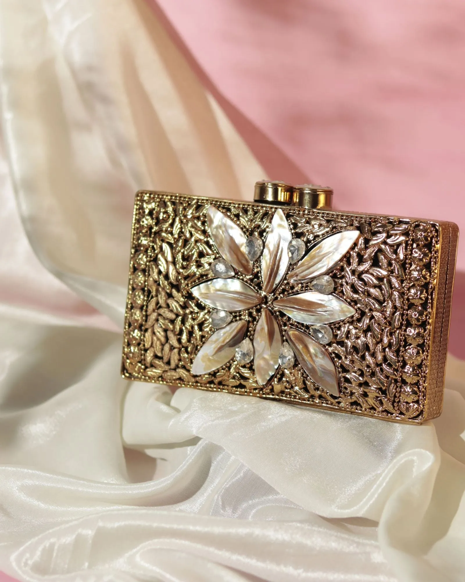 Nadia Embellished Clutch Bag