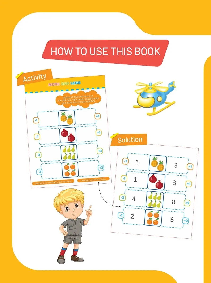 Om Books International Brain Games Activity Book Level 1: Binder 1