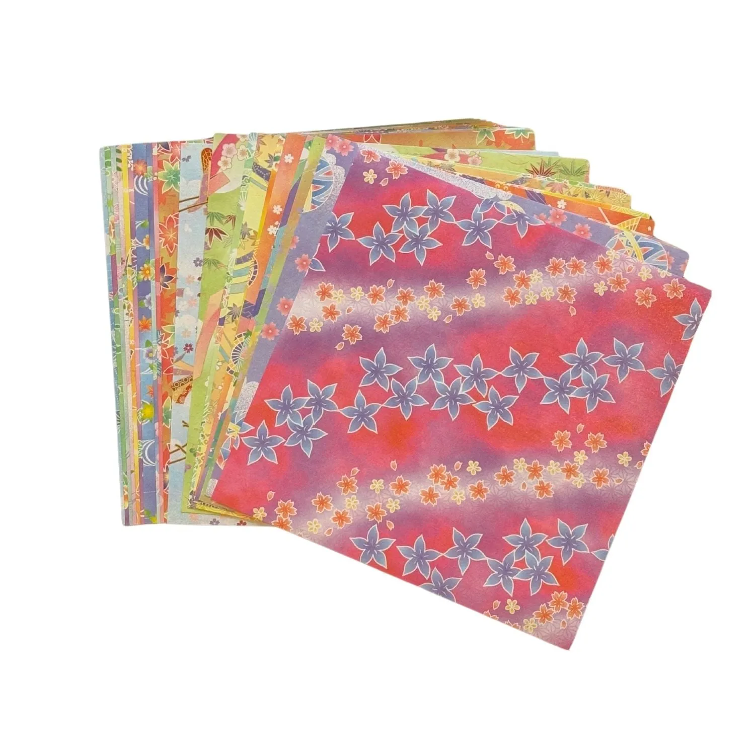 Pack 80 Sheets Saika Chiyogami Japanese Origami Paper