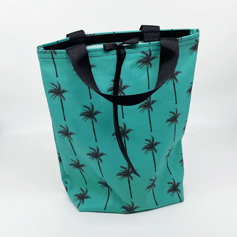 Palm Tree Reusable Cloth Gift Bags - Set of 5