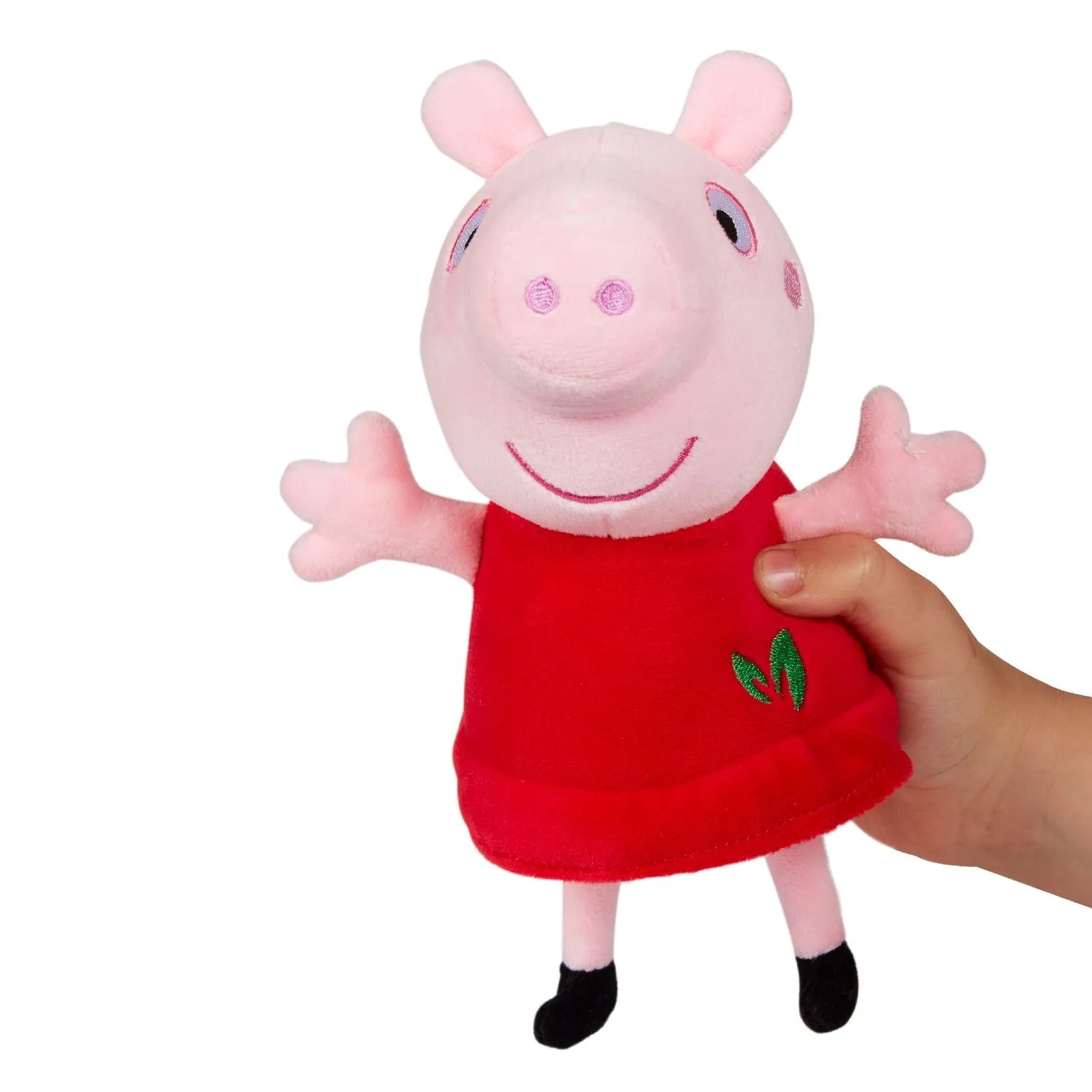 Peppa Pig Eco Plush Red Dress Peppa