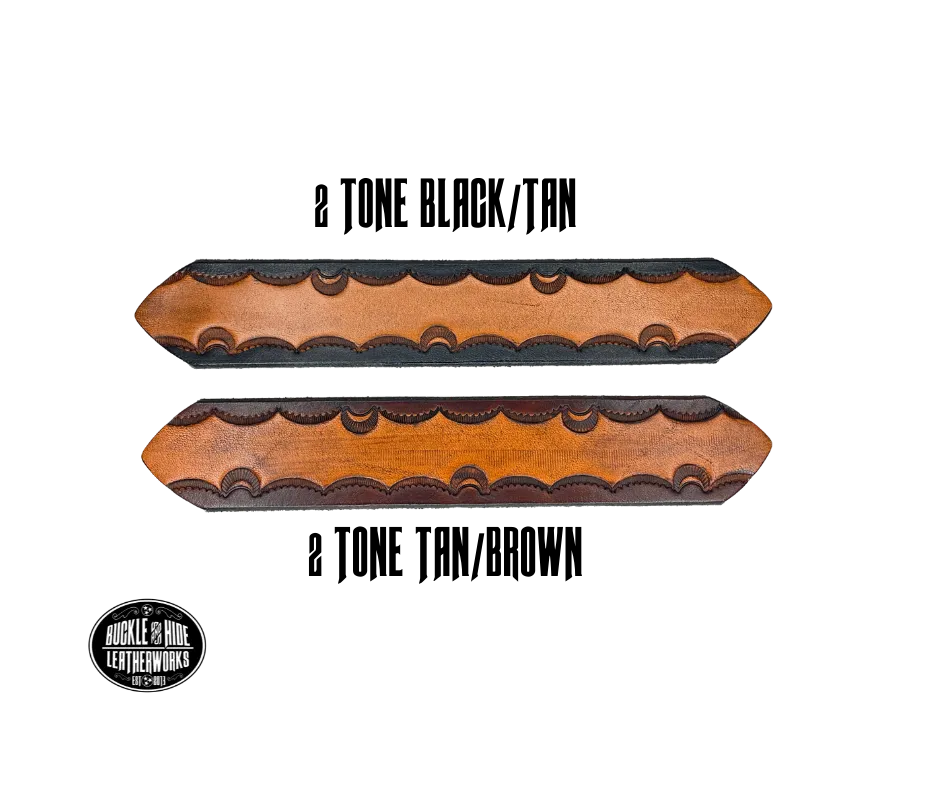 "The Gatlinburg" Name Leather Belt