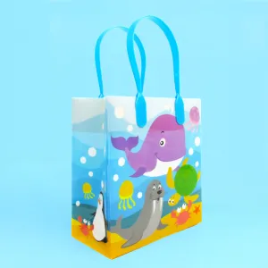 Sea Life Party Favor Bags Treat Bags - Set of 6 or 12