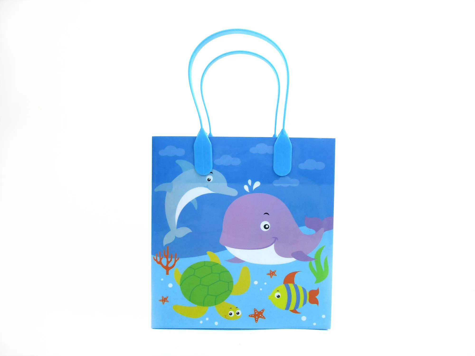 Sea Life Party Favor Bags Treat Bags - Set of 6 or 12