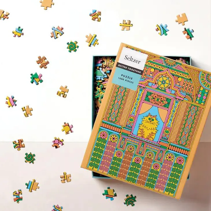 Seltzer Goods 1000pc Puzzle - House Cat