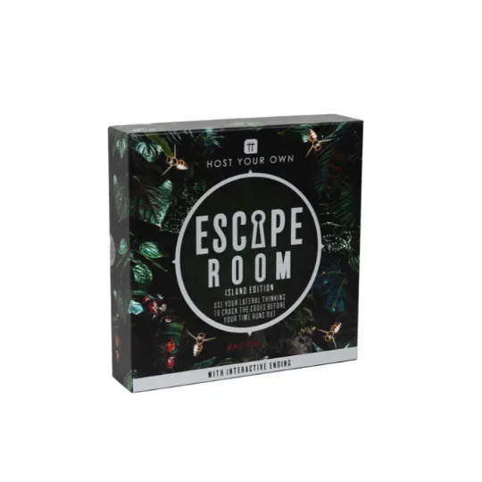 Talking Tables Host Your Own Escape Room Island edition