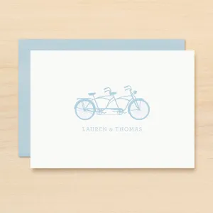 Tandem Personalized Stationery
